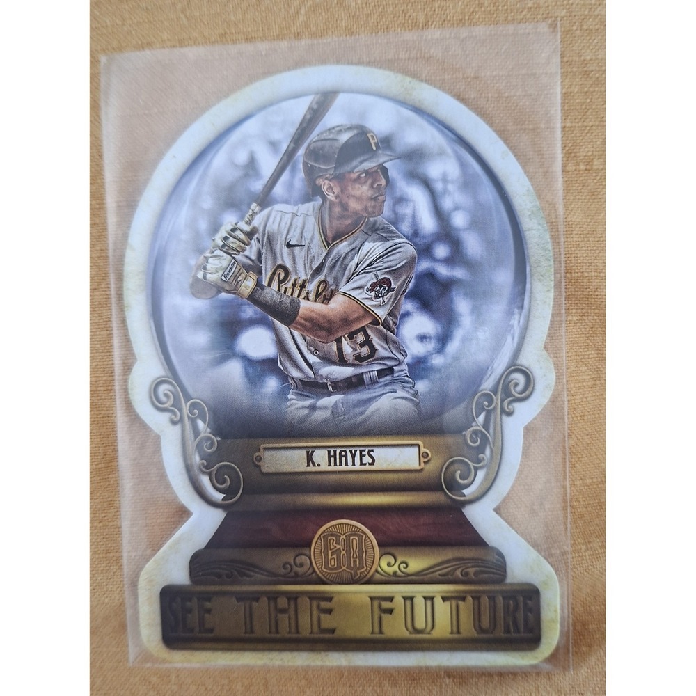 BB Card 2022 Topps Gypsy Queen - Crystal Gazing Die-Cuts, Ke'Bryan Hayes #CG-11